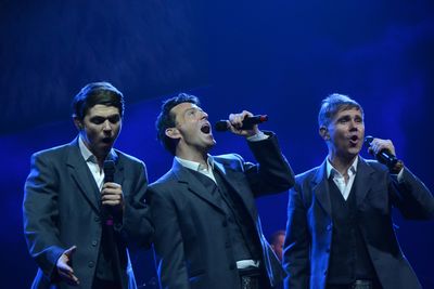 Damian McGinty, Ryan Kelly and Neil Byrne Photo