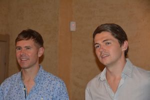 Neil Byrne and Damian McGinty @ BroadwayWorld Neil Byrne and Damian McGinty Photo