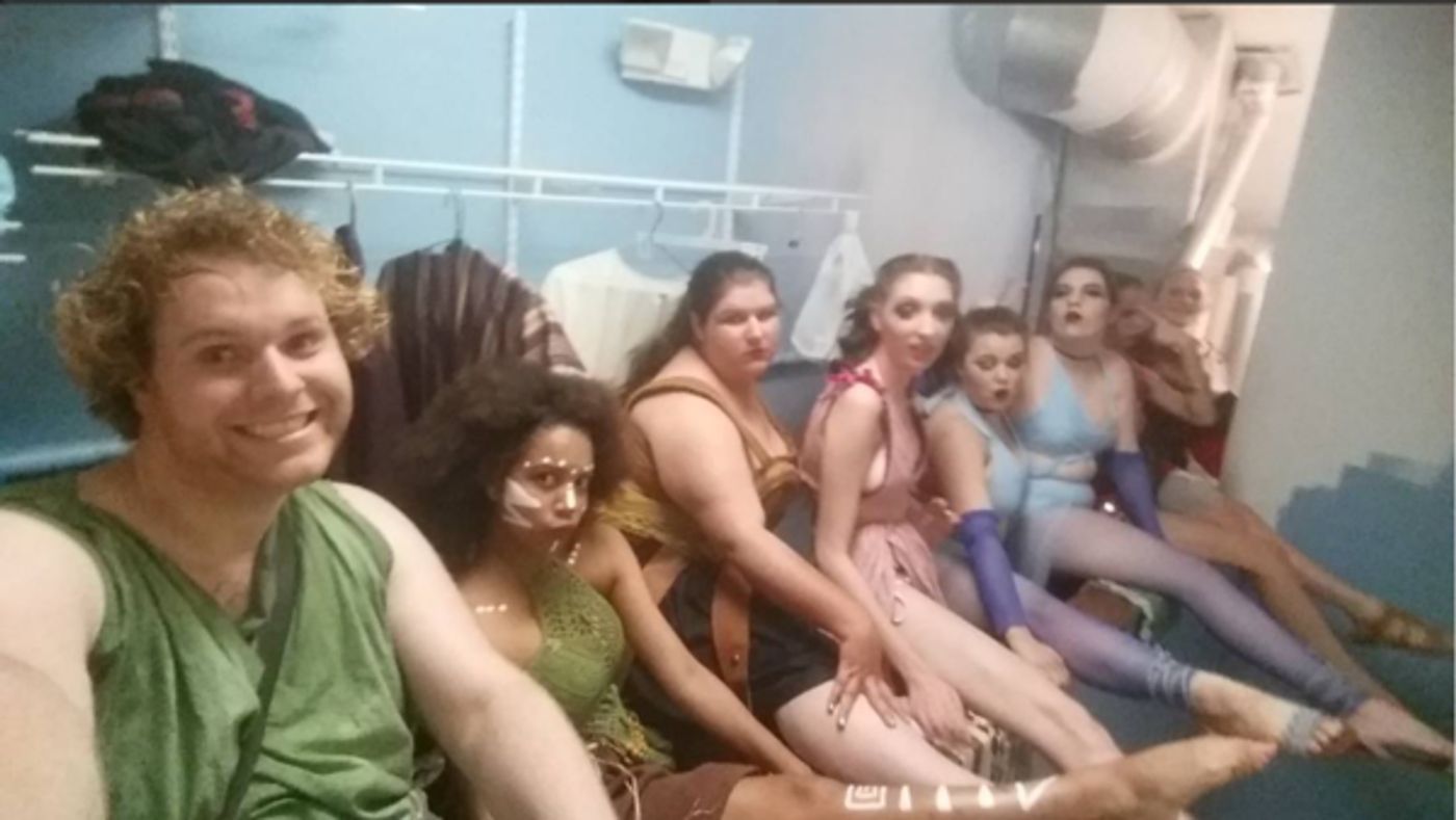 Photo Flash: Paramour Celebrates 100th Show and Neverlanders Fly Away for Saturday Intermission Pics! Photo Flash: Paramour Celebrates 100th Show and Neverlanders Fly Away for Saturday Intermission Pics! Image