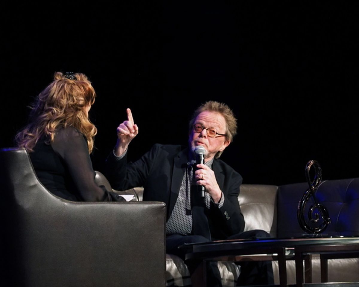 Morgan Brittany and Paul Williams at 