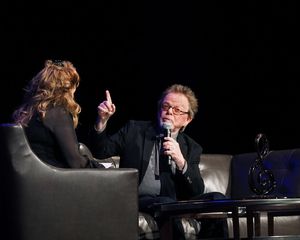 Morgan Brittany and Paul Williams Photo