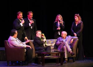 David Bossert, James C. Mulligan, Rex Smith, Paul Williams, Kermit The Frog, Carly Br Photo