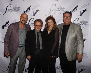 Roy P. Disney, Paul Williams, Morgan Brittany, and David Bossert Photo