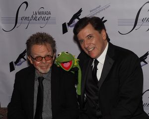 Paul Williams, Kermit The Frog, and Paul Boland Photo
