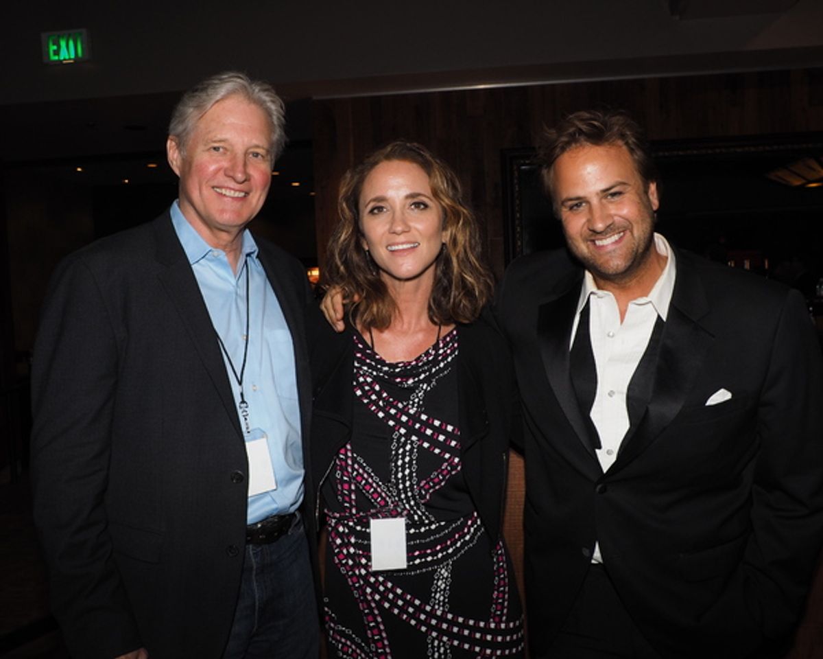 Bruce Boxleitner, Verena King, and James C. Mulligan at 