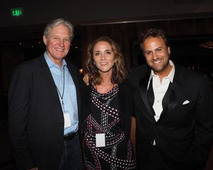 Bruce Boxleitner, Verena King, and James C. Mulligan Photo