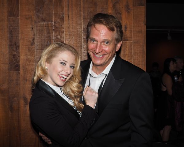 Carly Bracco and Rex Smith Photo