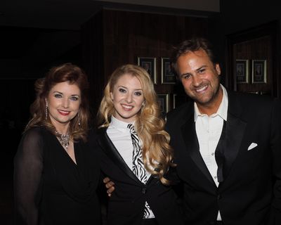 Morgan Brittany, Carly Bracco, and James C. Mulligan Photo