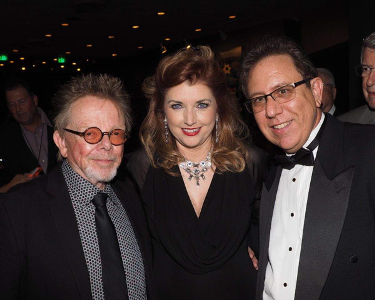 Paul Williams, Morgan Brittany, and Richard Allen at 