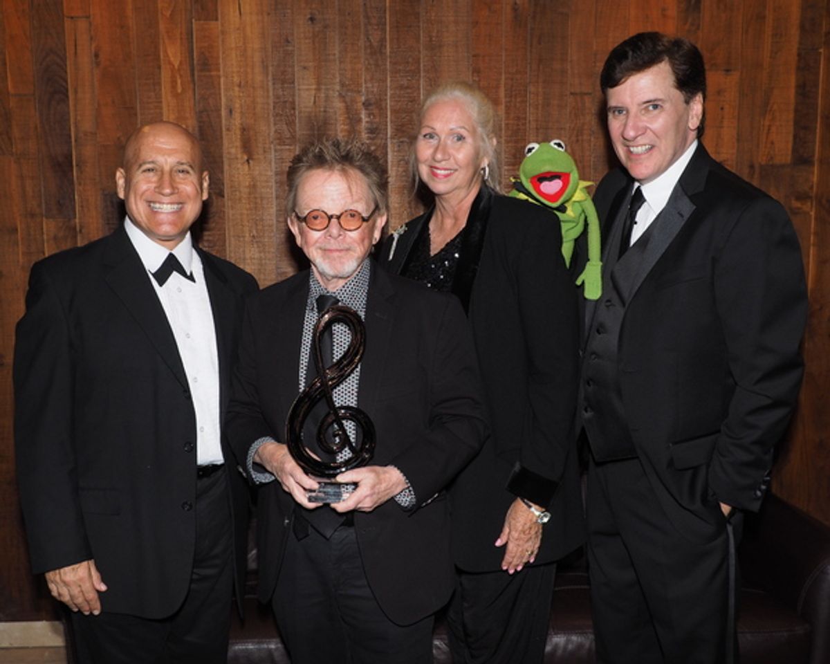 Joseph Yakovetic, Paul Williams, Samii Taylor Yakovetic, Kermit The Frog, and Paul Boland at 