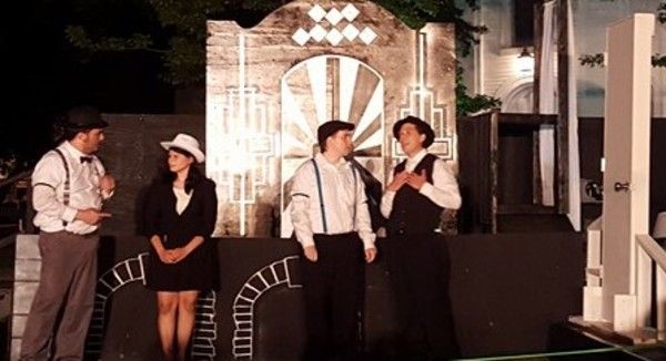 Dan Marcucio (Dromio of Ephesus), Julia Farquharson (Angelo), Vincent Tiroletto (Balt Photo