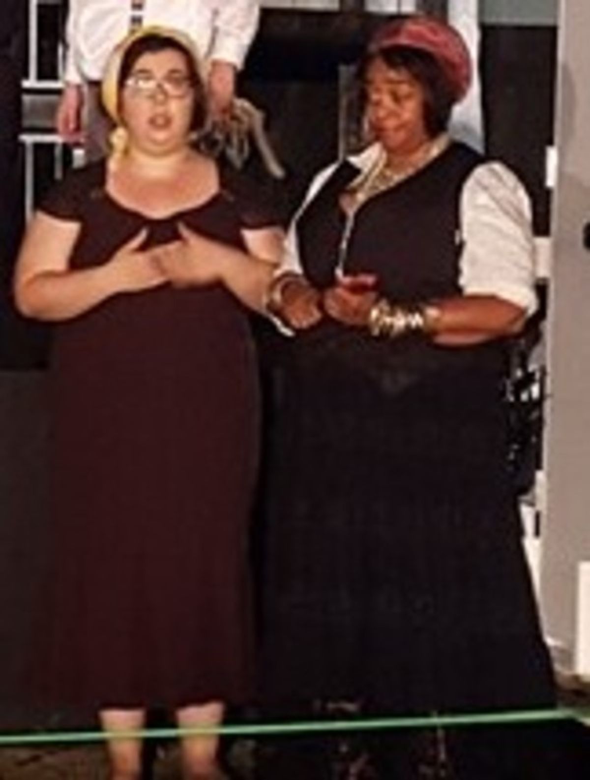 Amanda Grillo and Elizabeth Reynolds at 