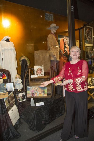 Alison Arngrim with Nellie portion of â€œLittle House on the Prairieâ€' presen Photo