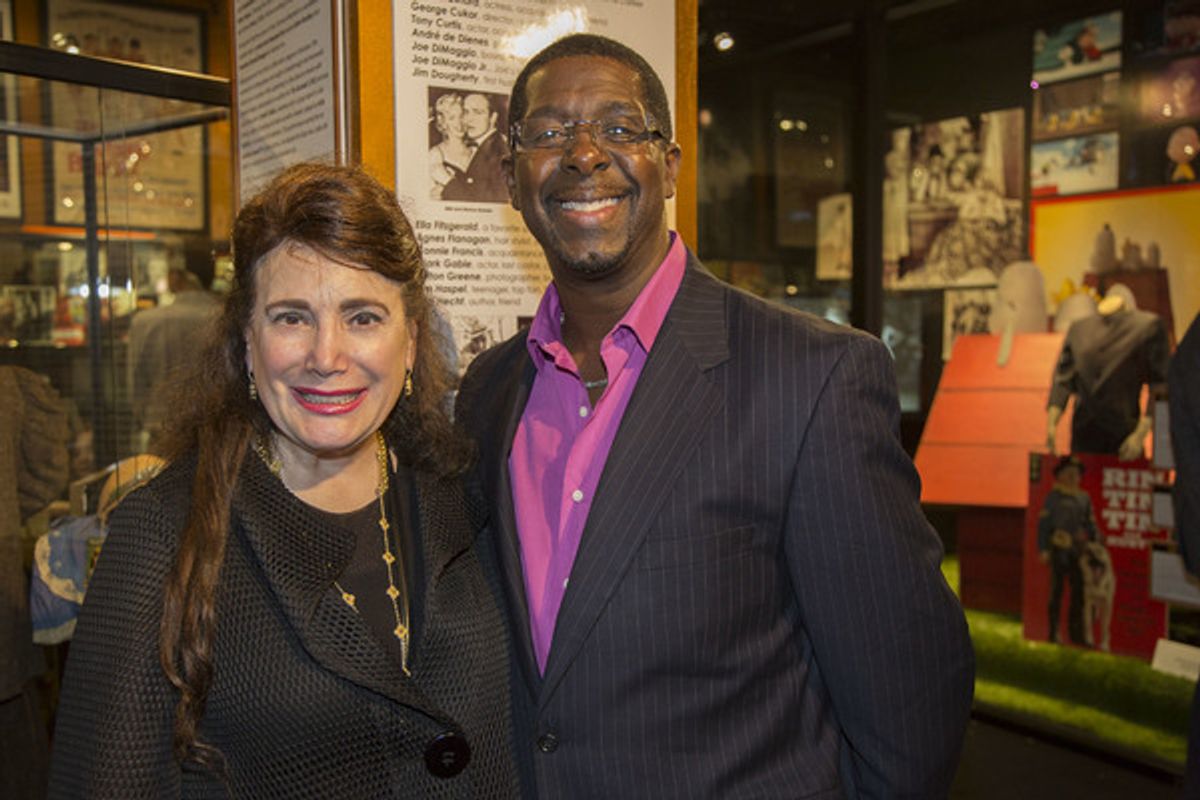 Donelle Dadigan and celebrated former child spokesman Rodney Allen Rippy at 