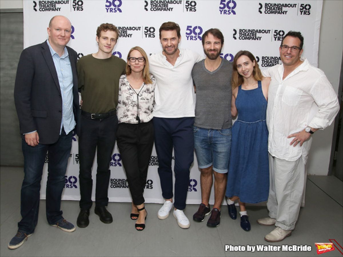 Mike Bartlett, Ben Rosenfield, Amy Ryan, Richard Armitage, Alex Hurt, Zoe Kazan and Michael Mayer at 