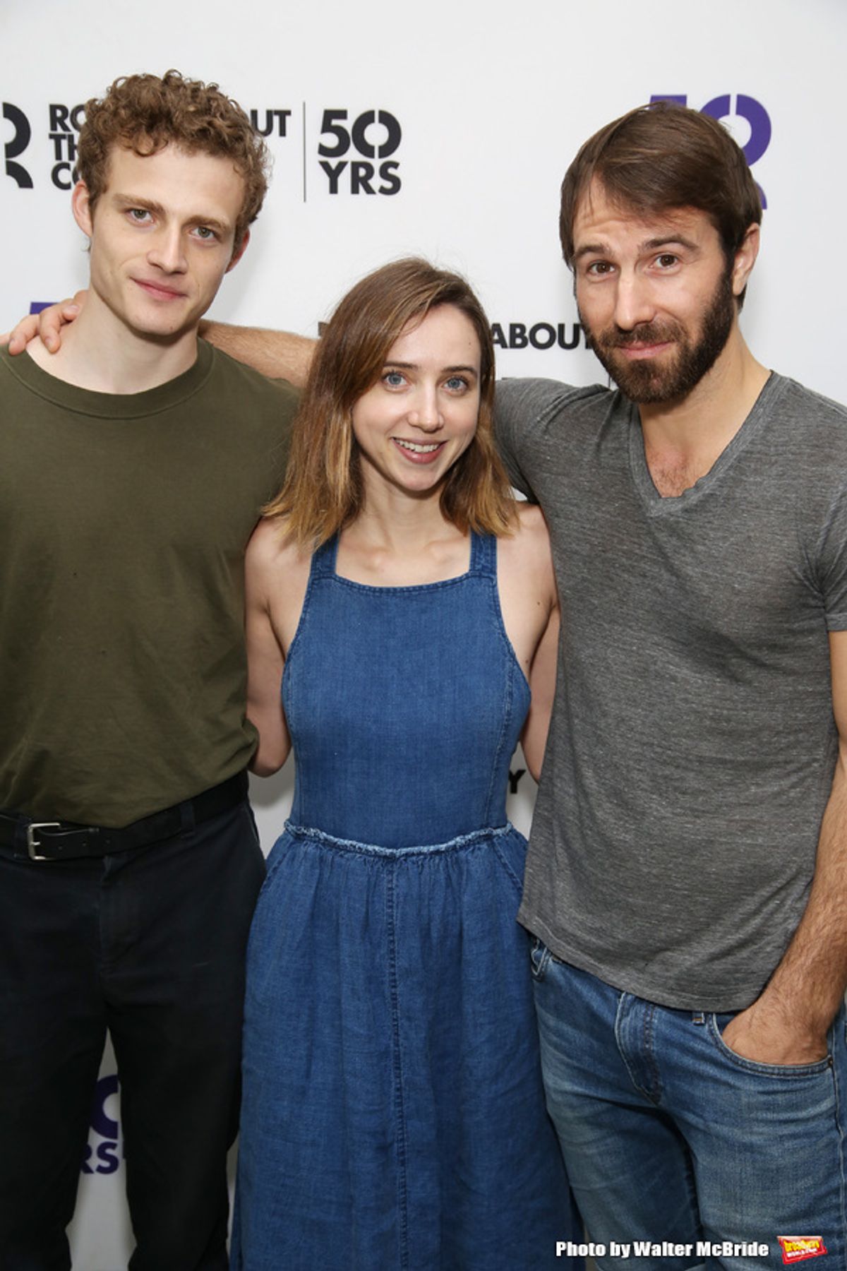 Ben Rosenfield, Zoe Kazan, and Alex Hurt  at 