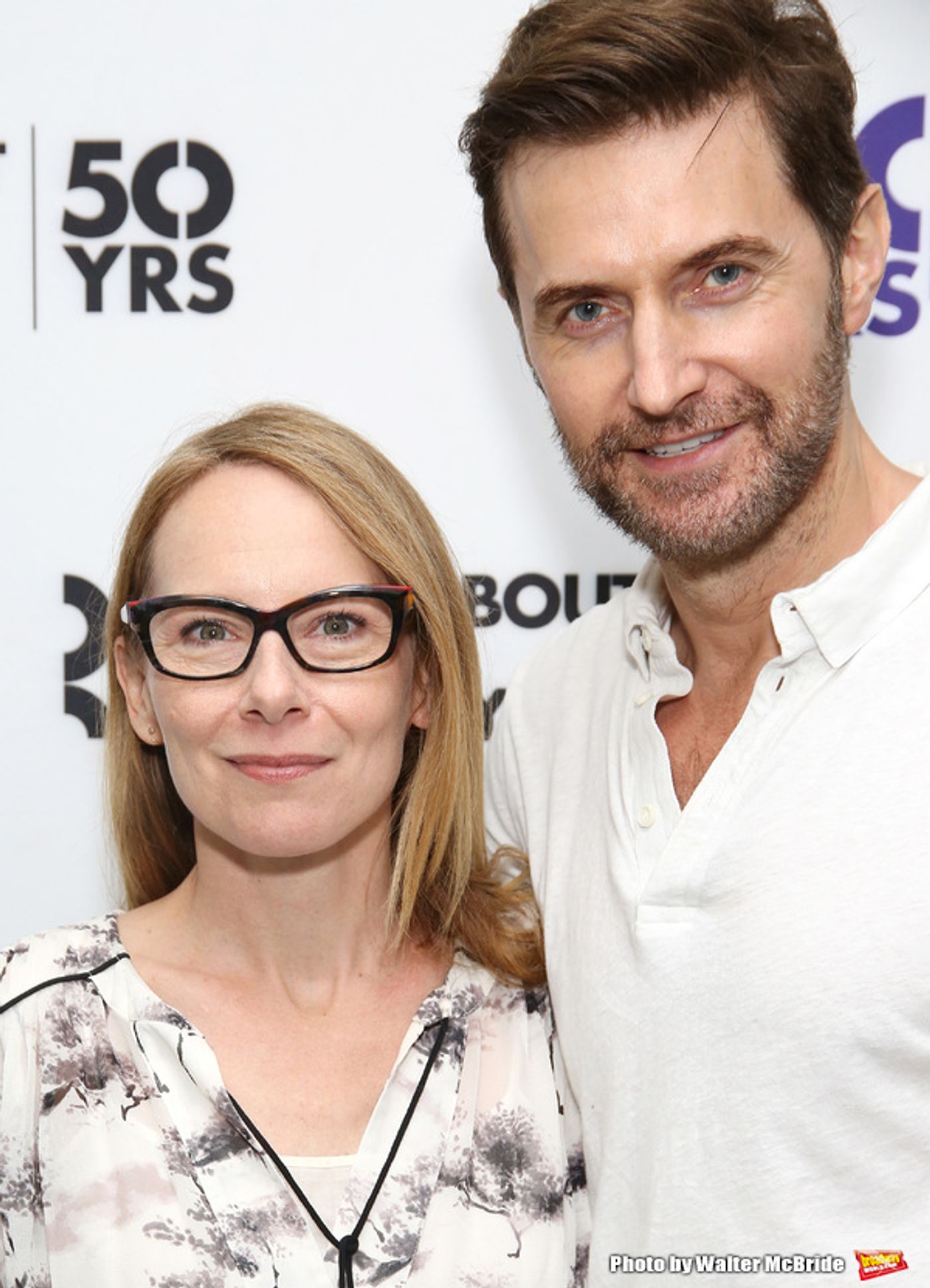 Photo Coverage: THE HOBBIT Star Richard Armitage, Amy Ryan & the Cast of LOVE, LOVE, LOVE Meet the Press!  Image