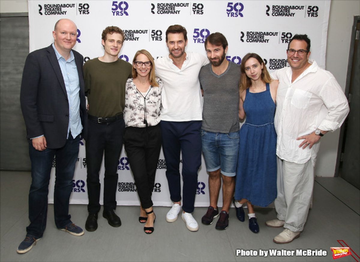 Mike Bartlett, Ben Rosenfield, Amy Ryan, Richard Armitage, Alex Hurt, Zoe Kazan and Michael Mayer  at 