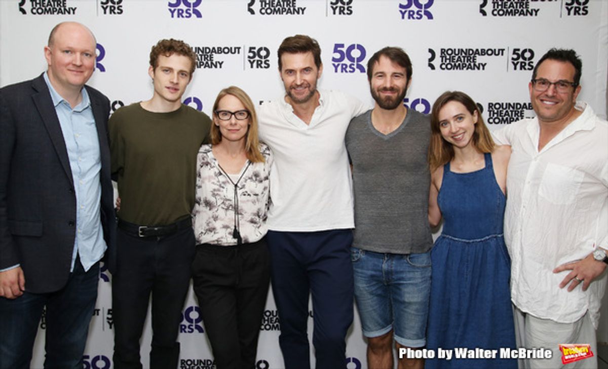 Mike Bartlett, Ben Rosenfield, Amy Ryan, Richard Armitage, Alex Hurt, Zoe Kazan and Michael Mayer  at 