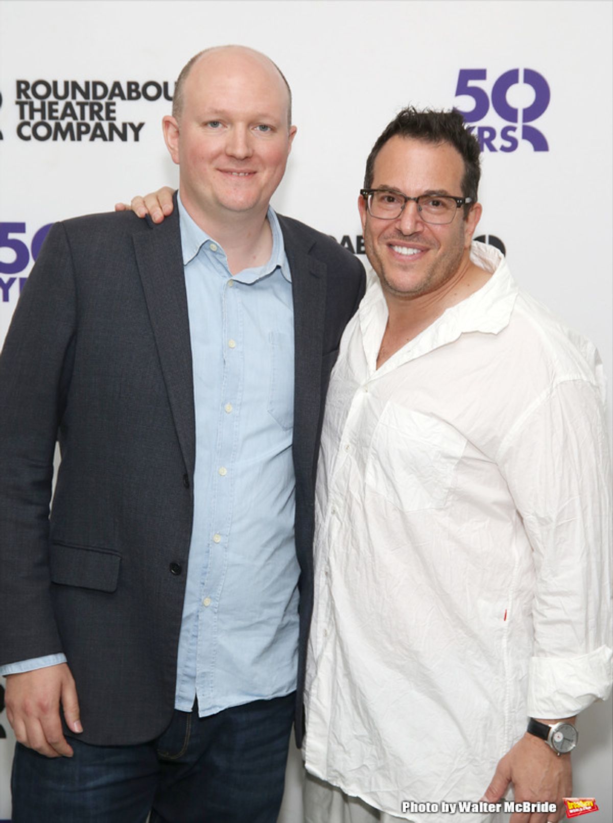 Mike Bartlett and Michael Mayer  at 