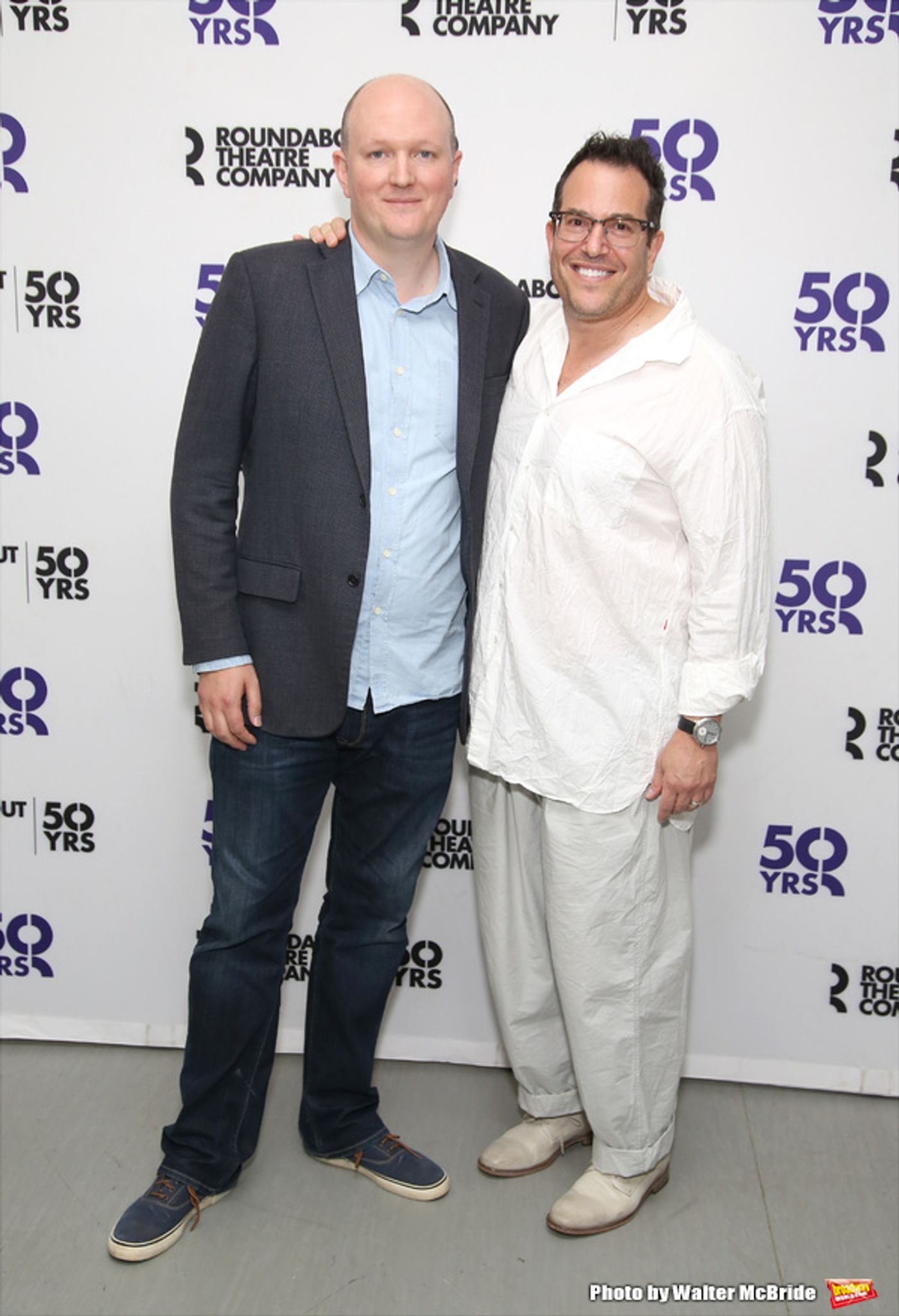 Photo Coverage: THE HOBBIT Star Richard Armitage, Amy Ryan & the Cast of LOVE, LOVE, LOVE Meet the Press!  Image