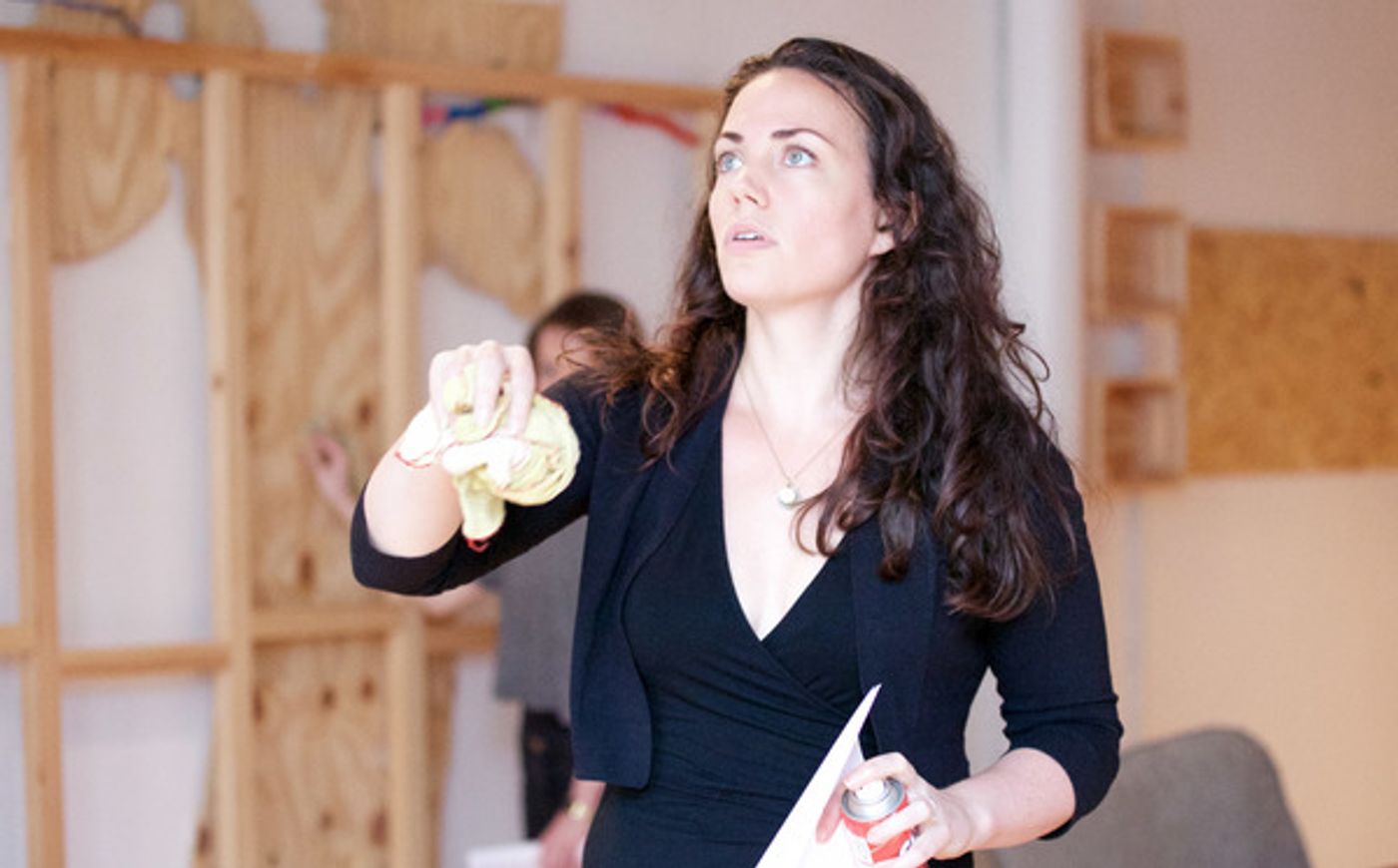 Photo Flash: In Rehearsal With BURNING BRIDGES at Theatre 503  Image
