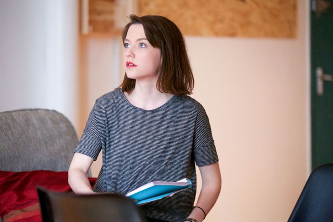 Photo Flash: In Rehearsal With BURNING BRIDGES at Theatre 503  Image