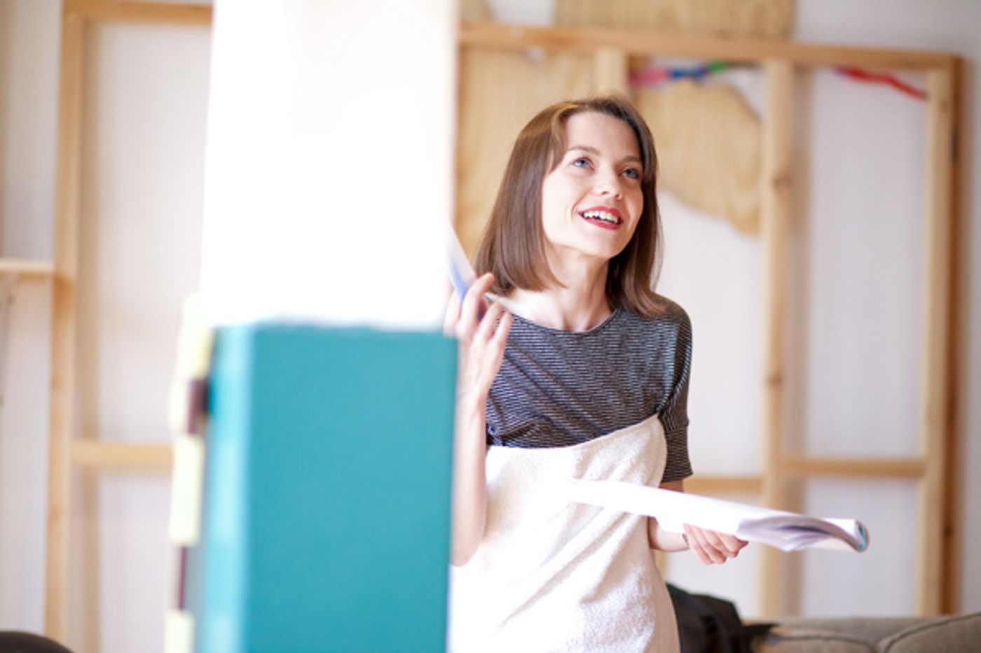 Photo Flash: In Rehearsal With BURNING BRIDGES at Theatre 503  Image