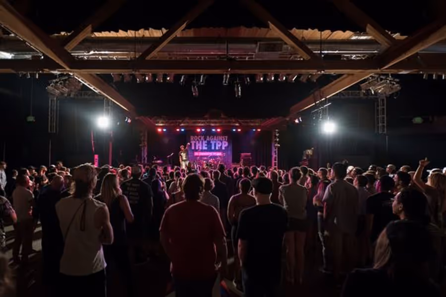 Photo Flash: Rock Against the TPP Tour Draws Crowds in Seattle and Portland  Image