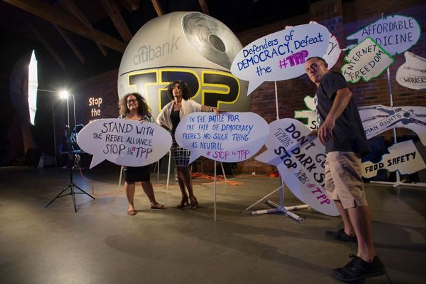 Photo Flash: Rock Against the TPP Tour Draws Crowds in Seattle and Portland  Image