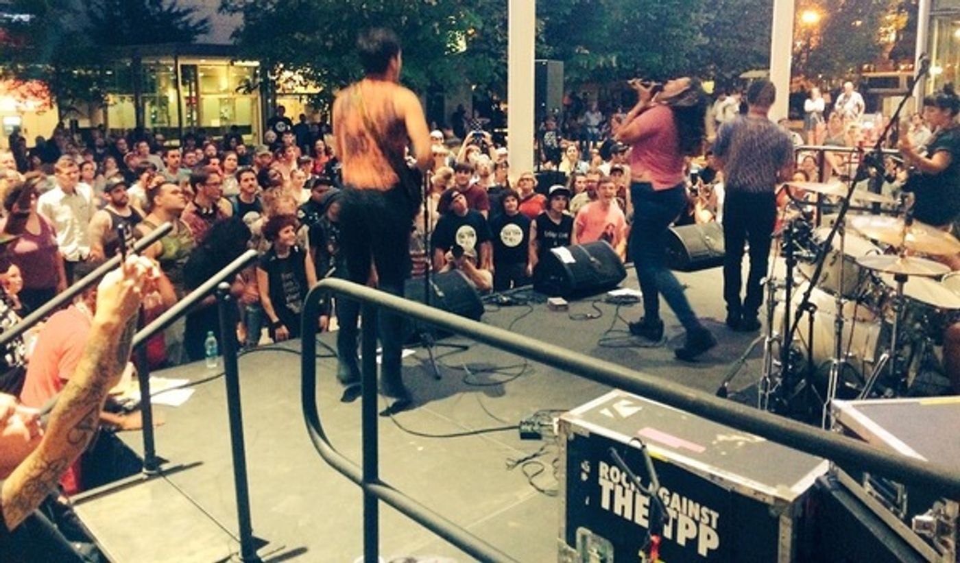 Photo Flash: Rock Against the TPP Tour Draws Crowds in Seattle and Portland  Image