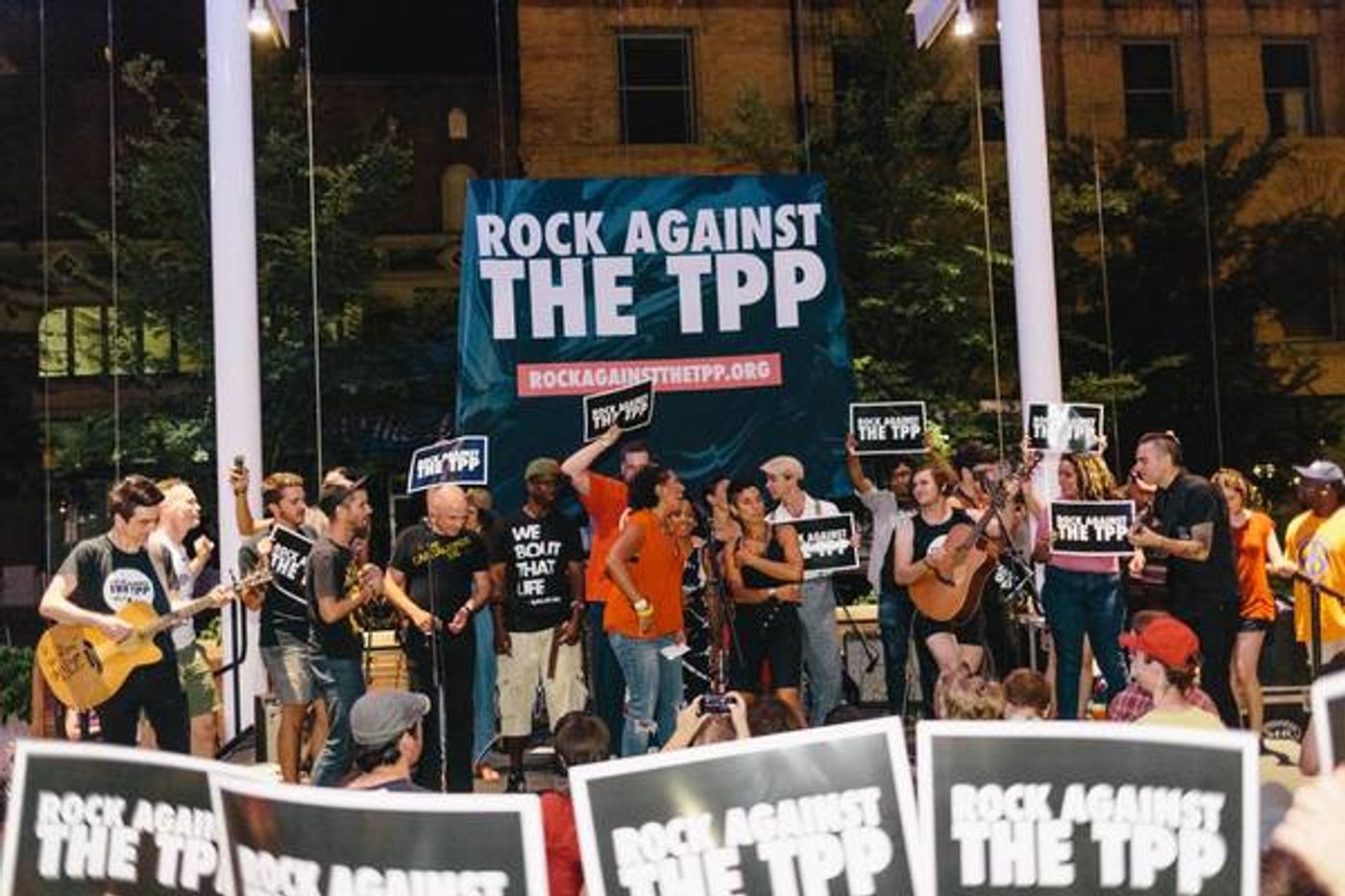 Photo Flash: Rock Against the TPP Tour Draws Crowds in Seattle and Portland  Image