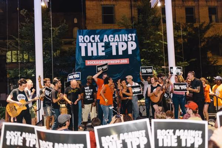 Photo Flash: Rock Against the TPP Tour Draws Crowds in Seattle and Portland  Image