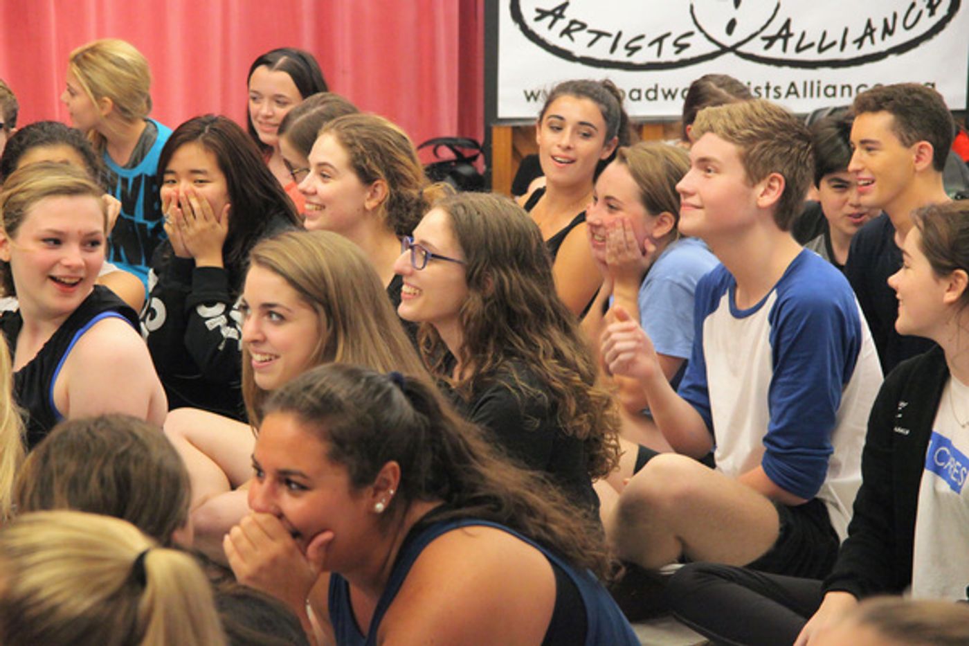 Photo Flash: WAITRESS Star Jessie Mueller Mentors Kids at Broadway Artists Alliance  Image