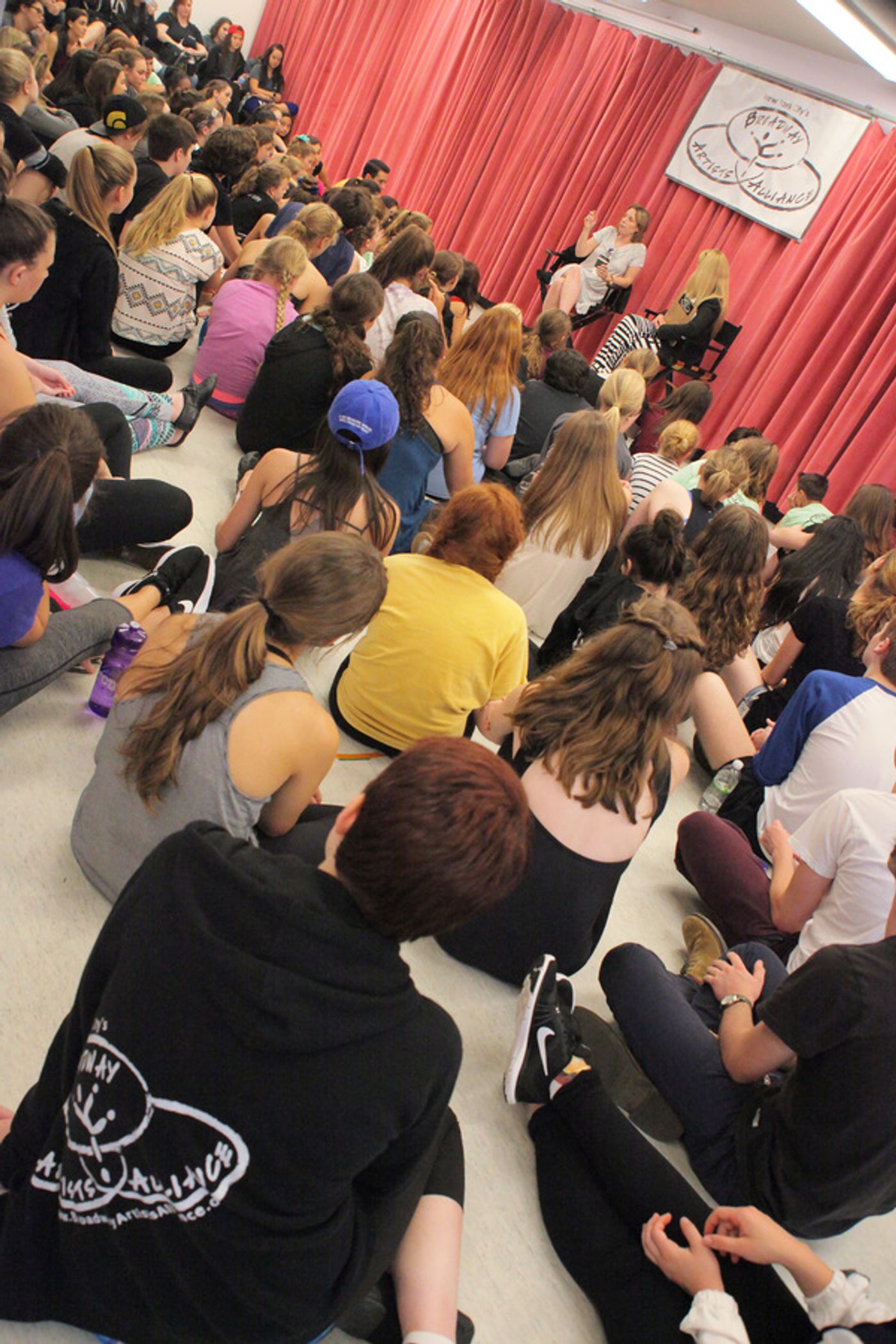 Photo Flash: WAITRESS Star Jessie Mueller Mentors Kids at Broadway Artists Alliance  Image