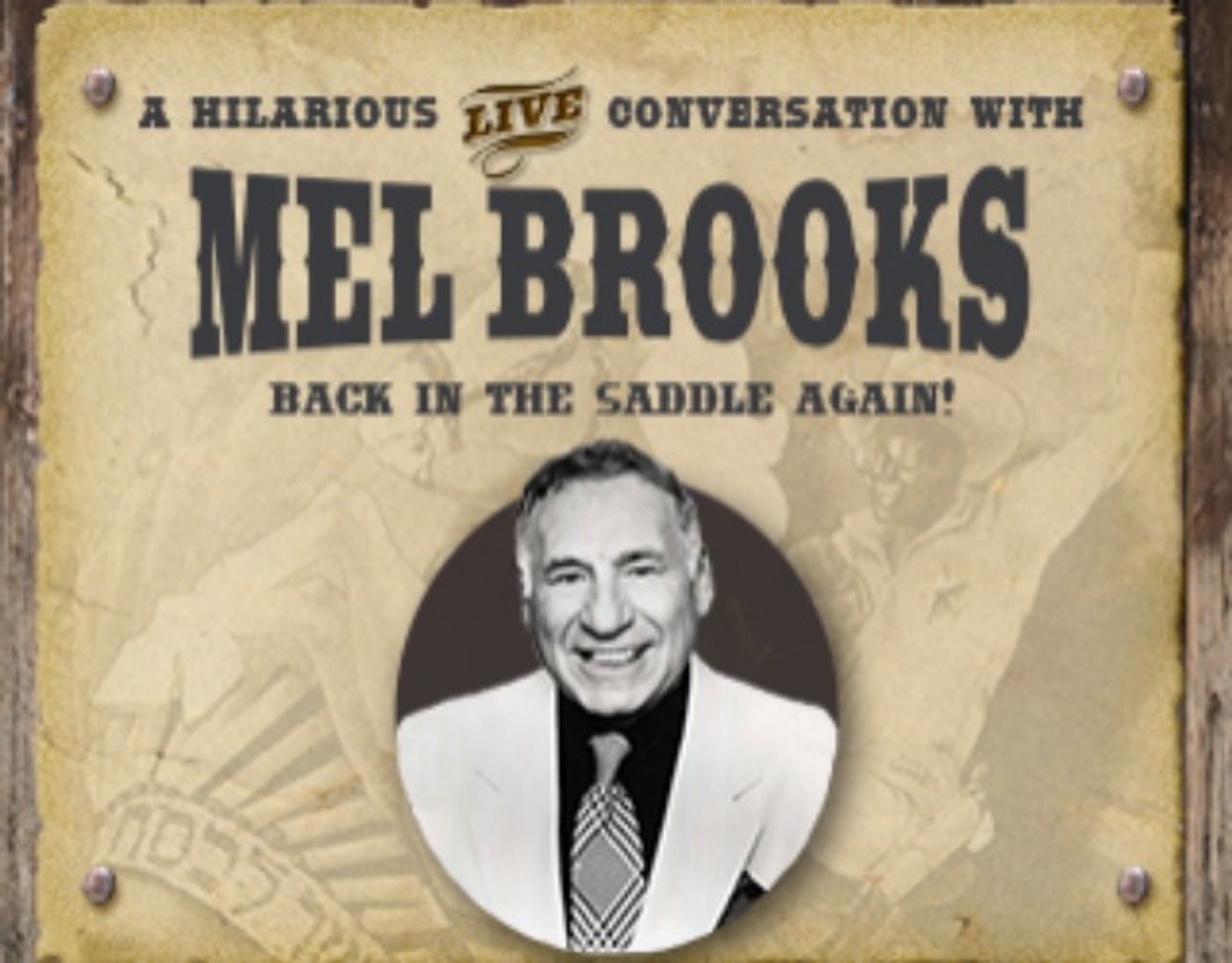 Mel Brooks Is Back In The BLAZING SADDLES; Screening And Conversation at Radio City Music Hall  Image