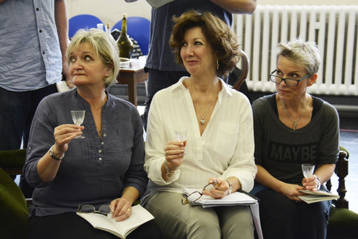 Kate Anthony, Geraldine Fitzgerald and Sue Devaney at 