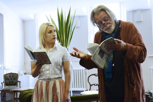 Kat Louise-Martin and Barrie Rutter Photo