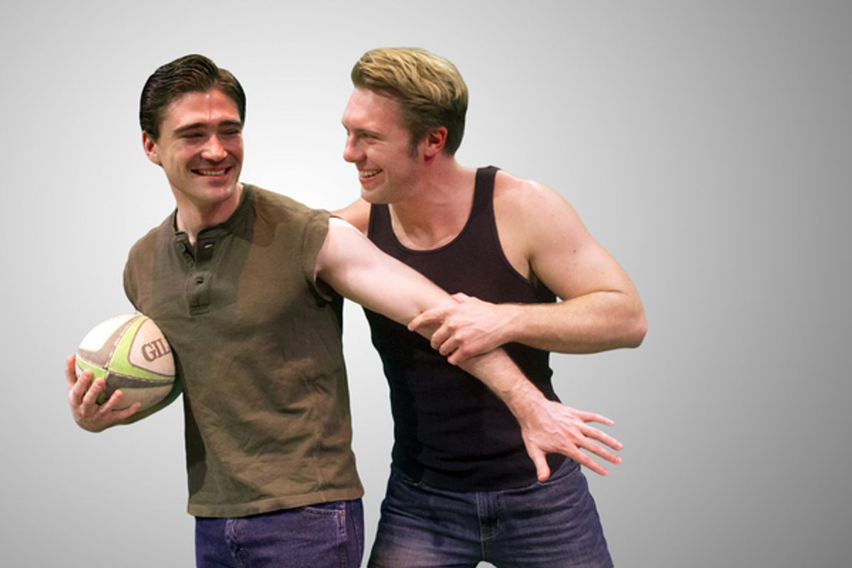 Michael Brannian and Blake Lee at 