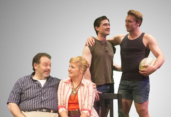 Randy Pearlman, Lindsay Hayward, Michael Brannian and Blake Lee Photo