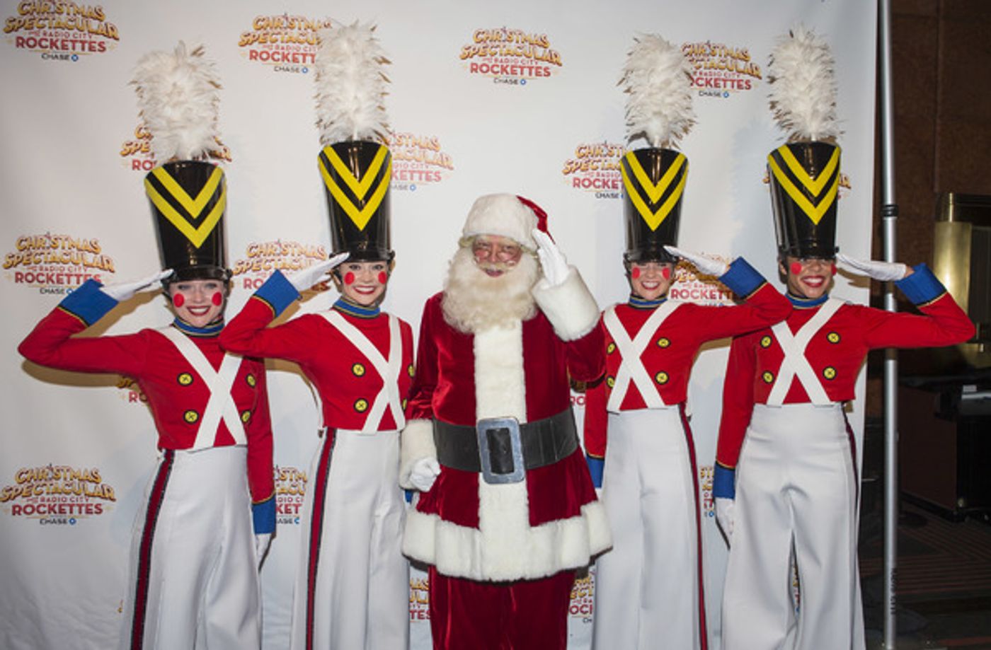 Photo Flash: The Rockettes Prance in CHRISTMAS IN AUGUST Outside Radio City Photo Flash: The Rockettes Prance in CHRISTMAS IN AUGUST Outside Radio City Image