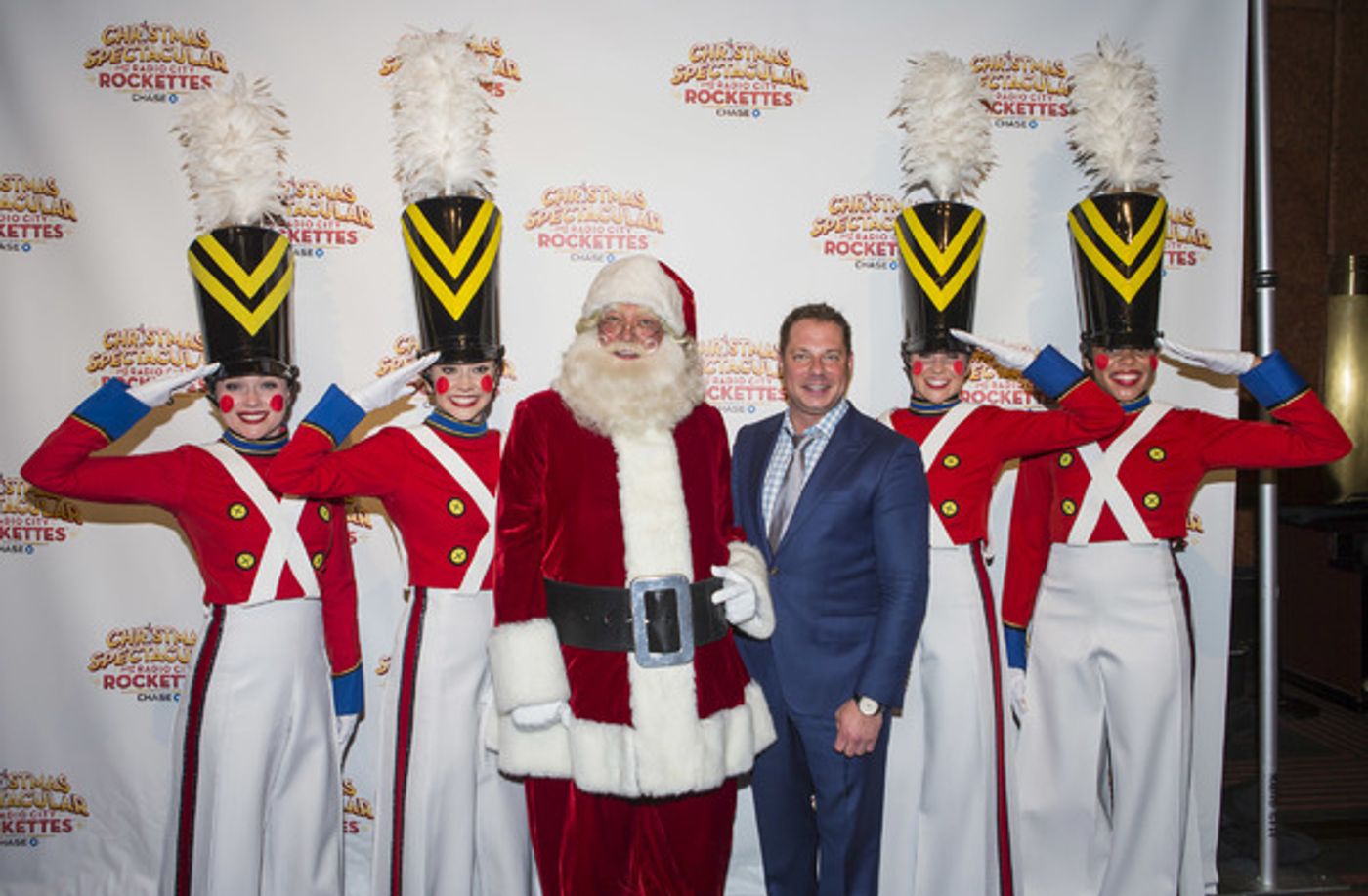 Photo Flash: The Rockettes Prance in CHRISTMAS IN AUGUST Outside Radio City Photo Flash: The Rockettes Prance in CHRISTMAS IN AUGUST Outside Radio City Image