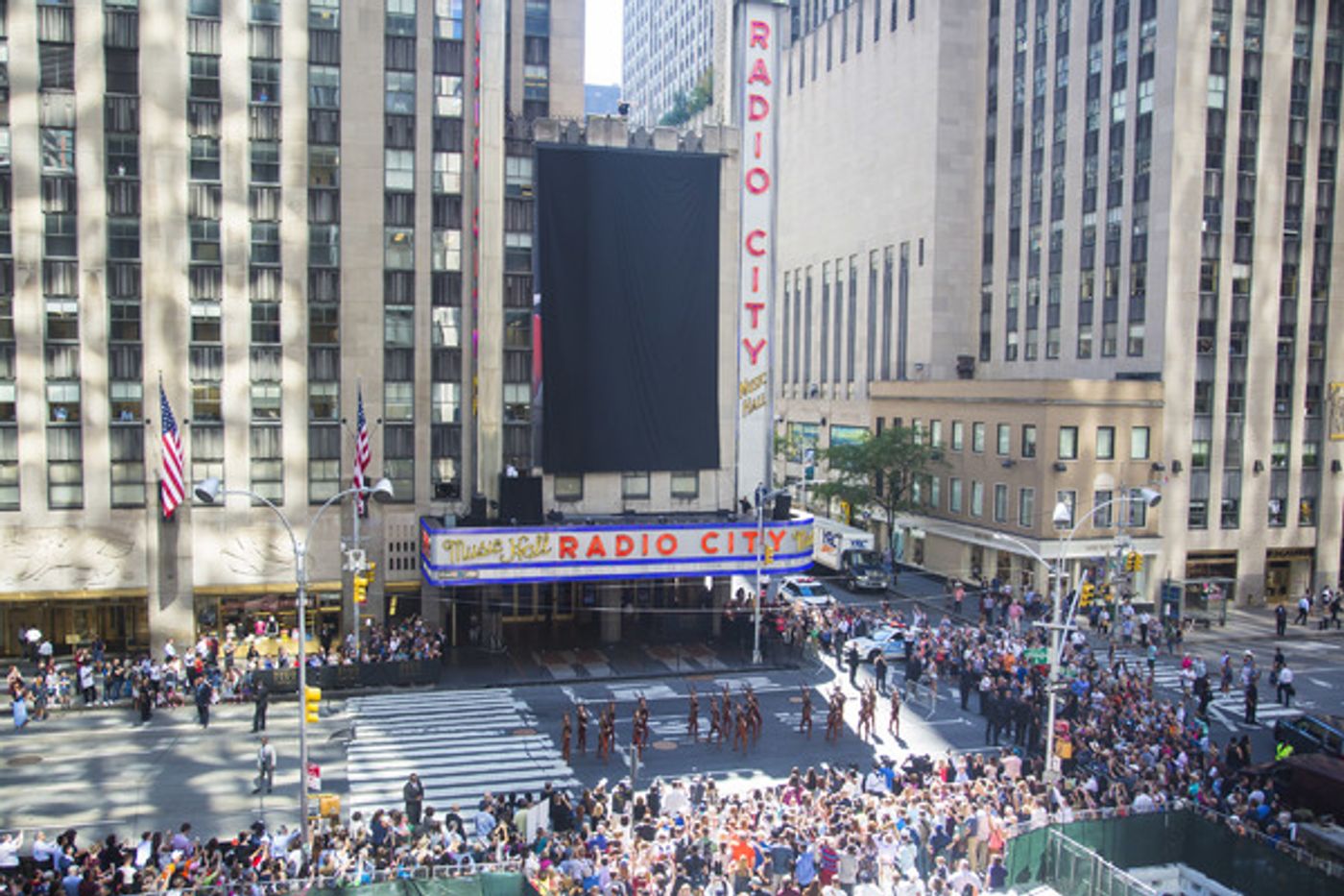 Photo Flash: The Rockettes Prance in CHRISTMAS IN AUGUST Outside Radio City Photo Flash: The Rockettes Prance in CHRISTMAS IN AUGUST Outside Radio City Image