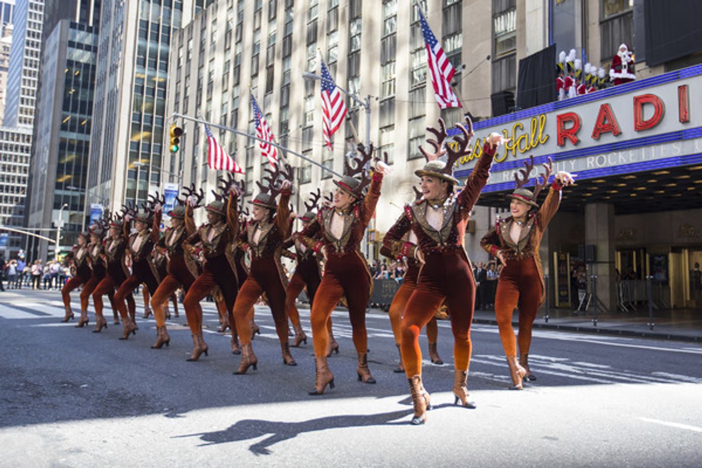 Photo Flash: The Rockettes Prance in CHRISTMAS IN AUGUST Outside Radio City  Image