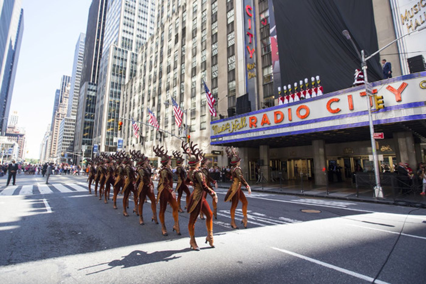 Photo Flash: The Rockettes Prance in CHRISTMAS IN AUGUST Outside Radio City  Image