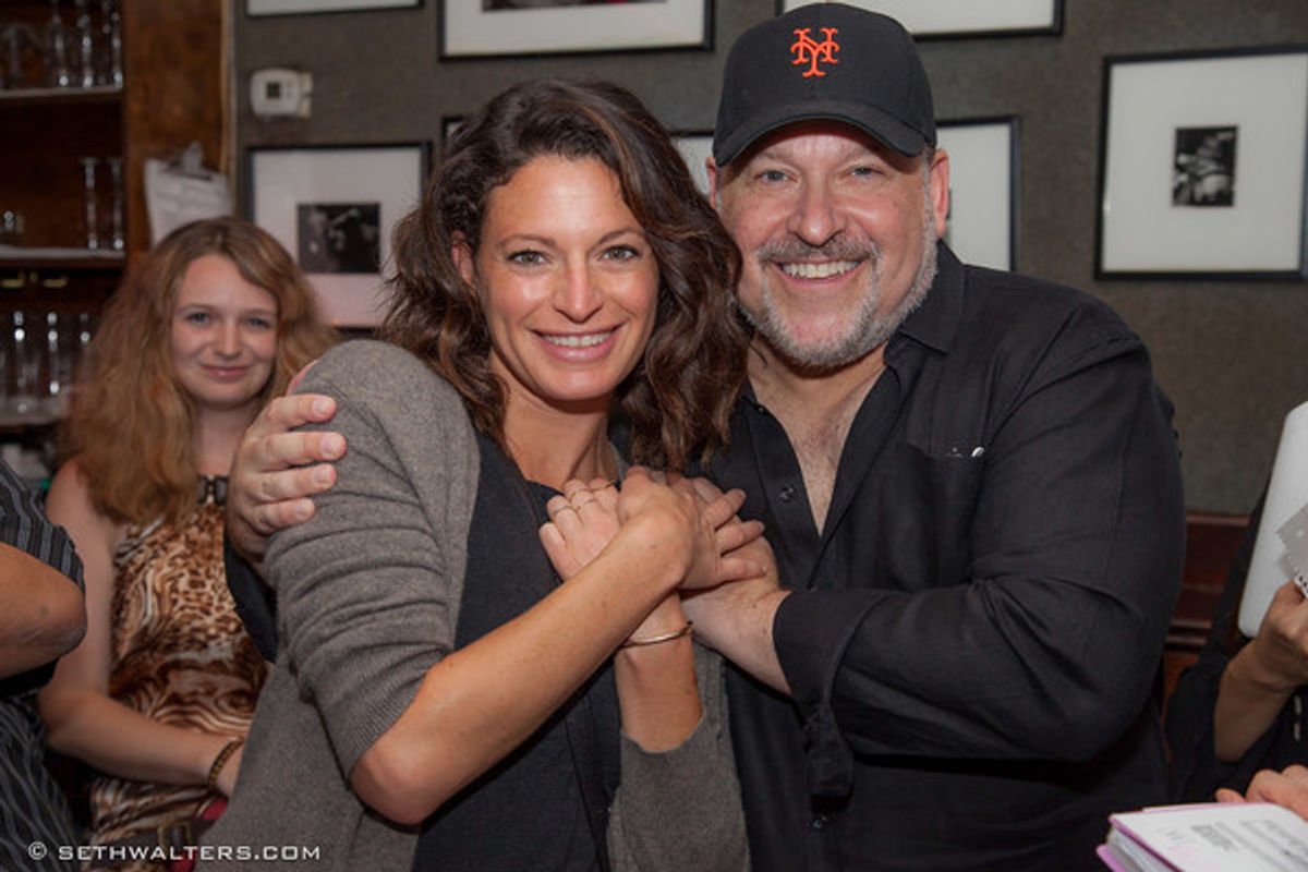 Frank Wildhorn, Jackie Burns at 