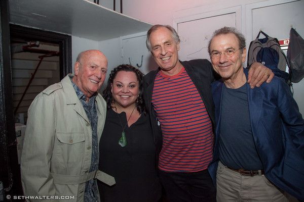 Keala Settle, Mike Stoller, Keith Carradine, Russ Titelman Photo
