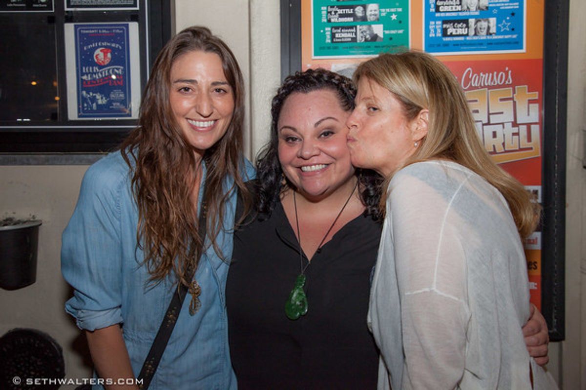Keala Settle, Sarah Bareilles, Jessie Nelson at 