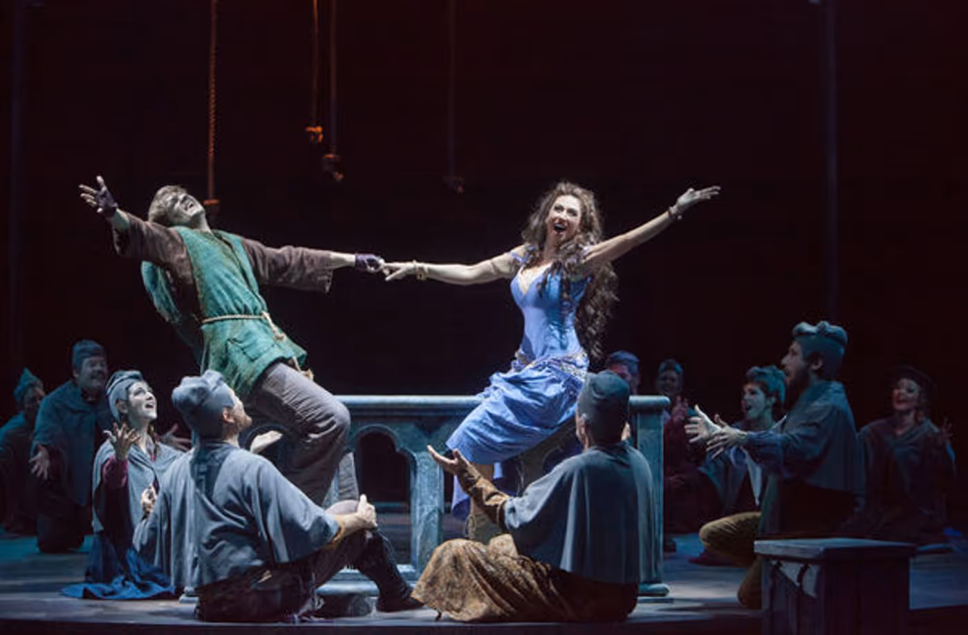 Photo Flash: First Look at Deaf Actor John McGinty, Lesli Margherita, Mark Jacoby and More in HUNCHBACK at Music Circus  Image