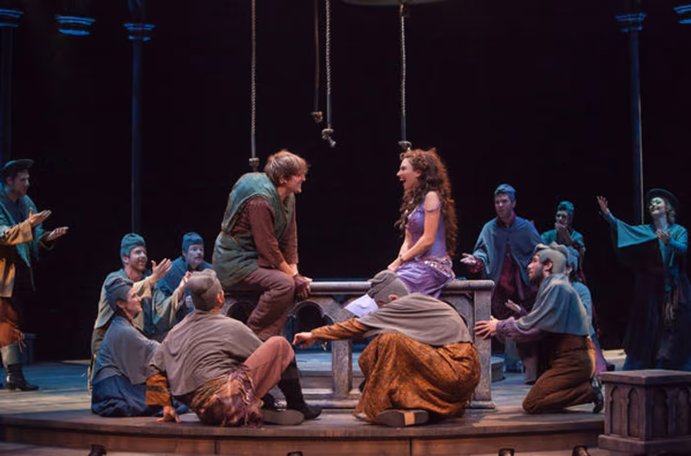 Photo Flash: First Look at Deaf Actor John McGinty, Lesli Margherita, Mark Jacoby and More in HUNCHBACK at Music Circus  Image